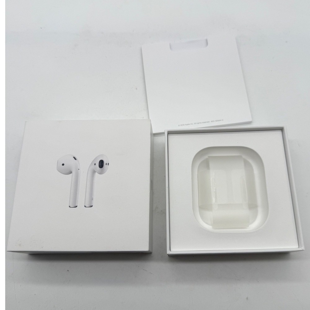 Apple AirPods 2nd Gen Original Retail Box Only No Headphones Included
